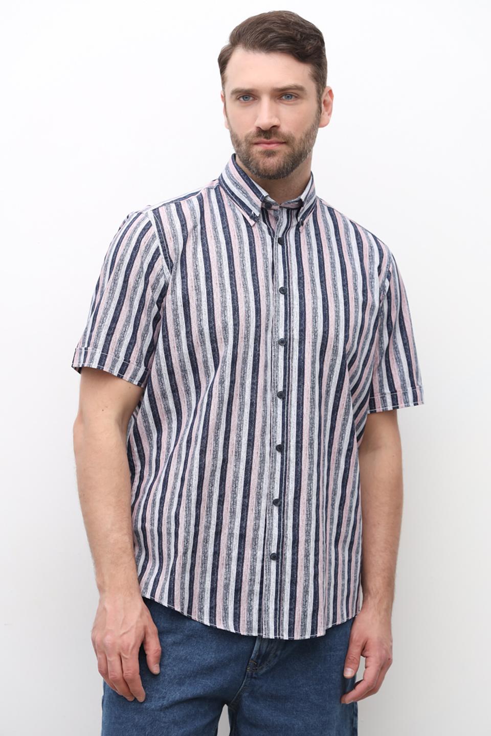 Рубашка кр Casa Moda в полоску