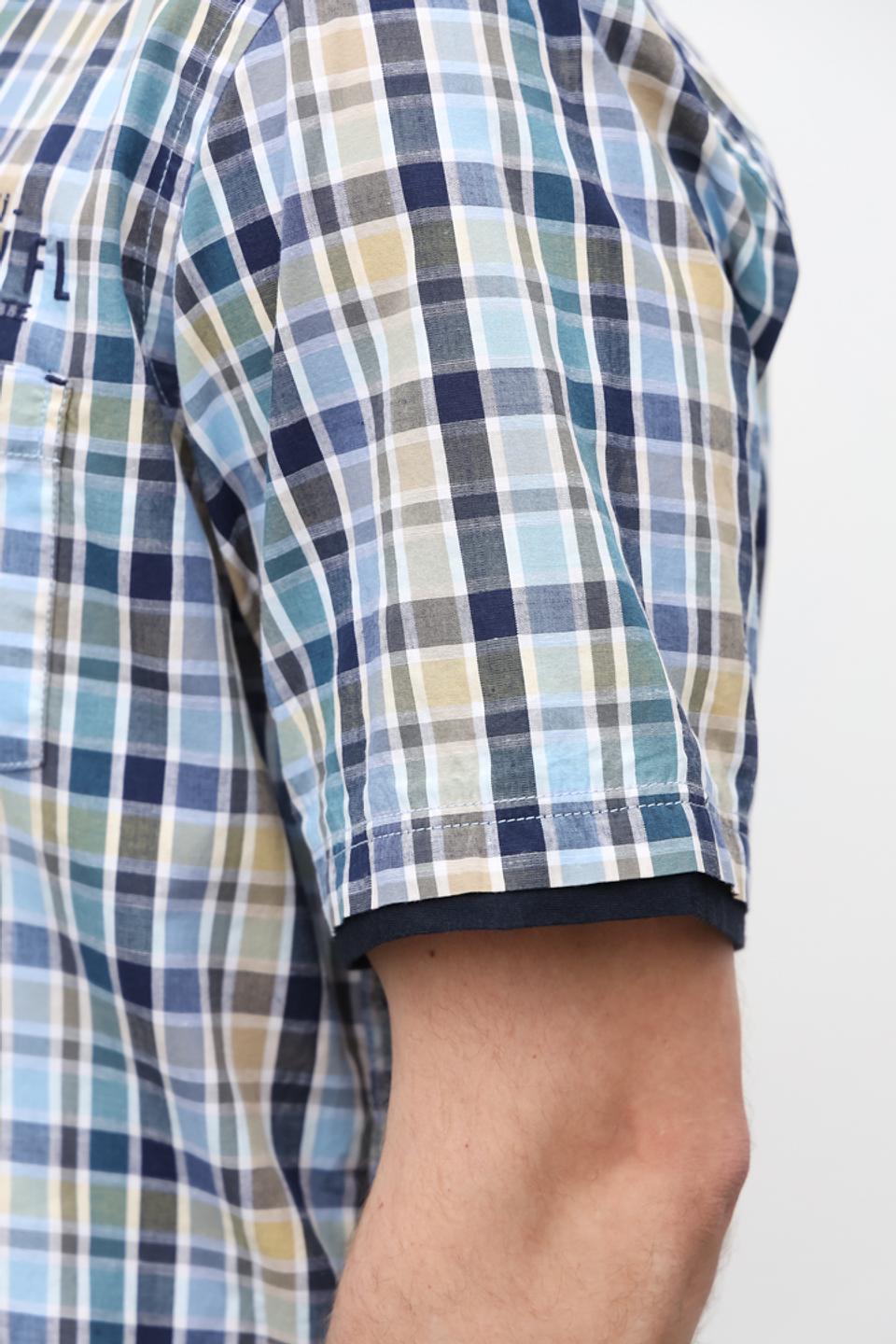 Рубашка кр Casa Moda в клетку