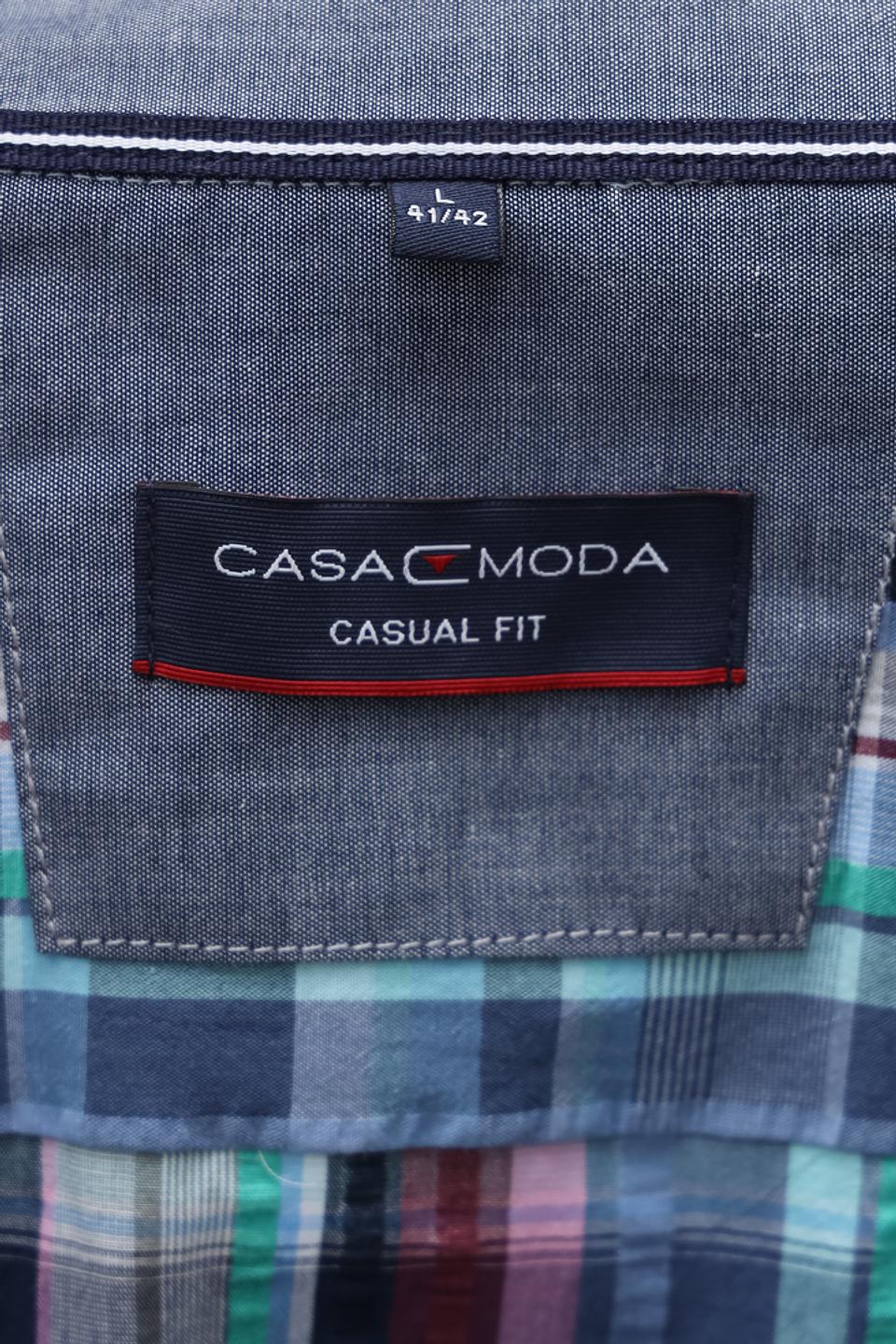 Рубашка кр Casa Moda в клетку
