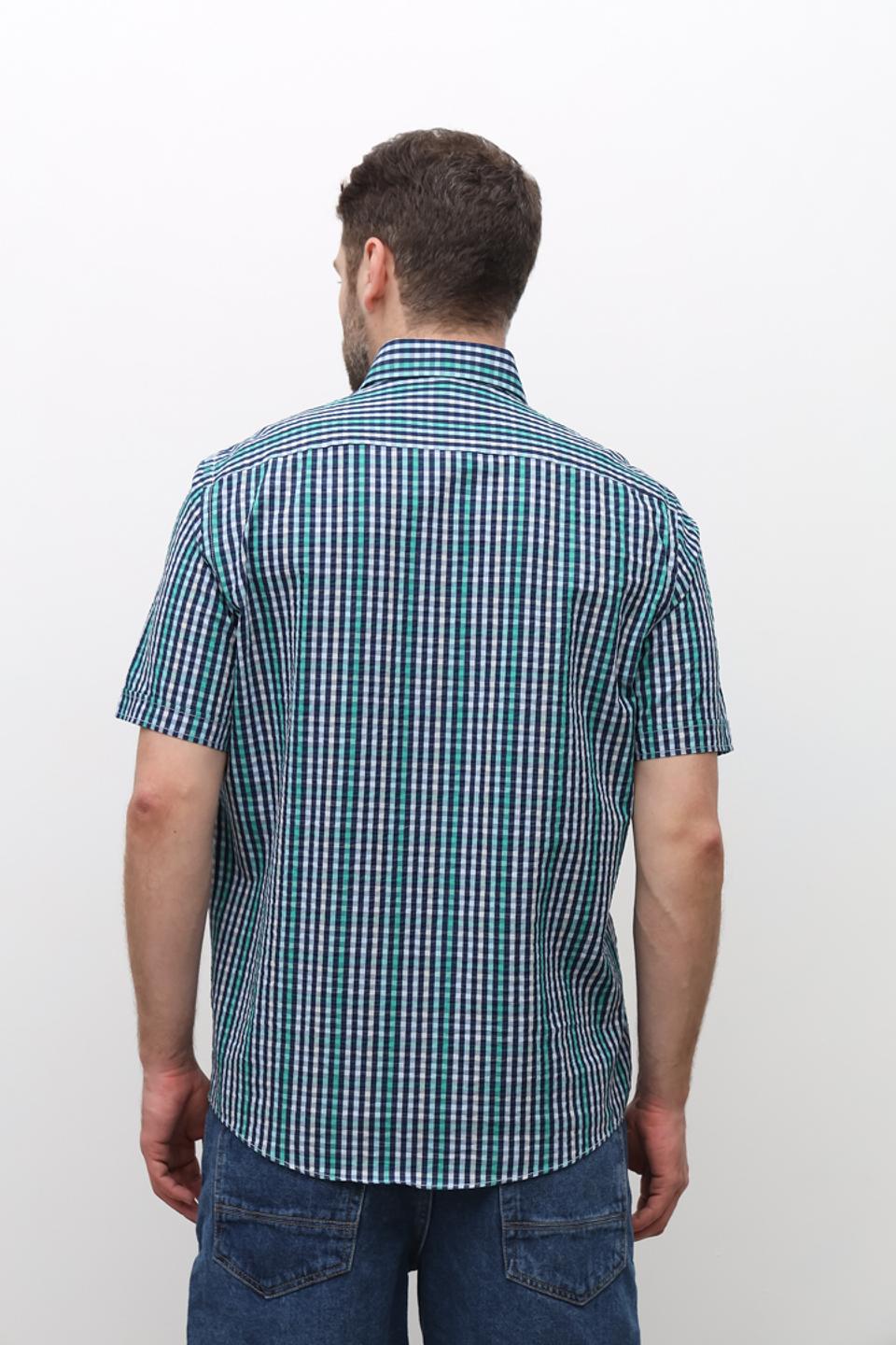 Рубашка кр Casa Moda в клетку