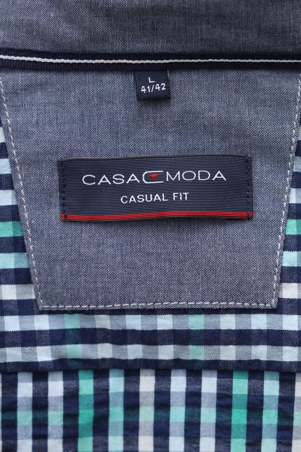 Рубашка кр Casa Moda в клетку
