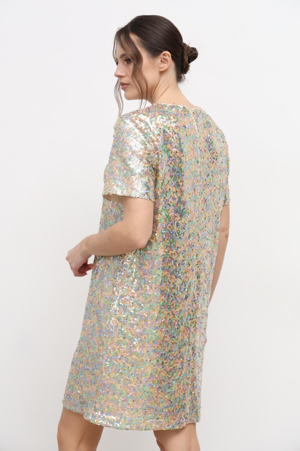Платье Joop! с пайетками разноцветное