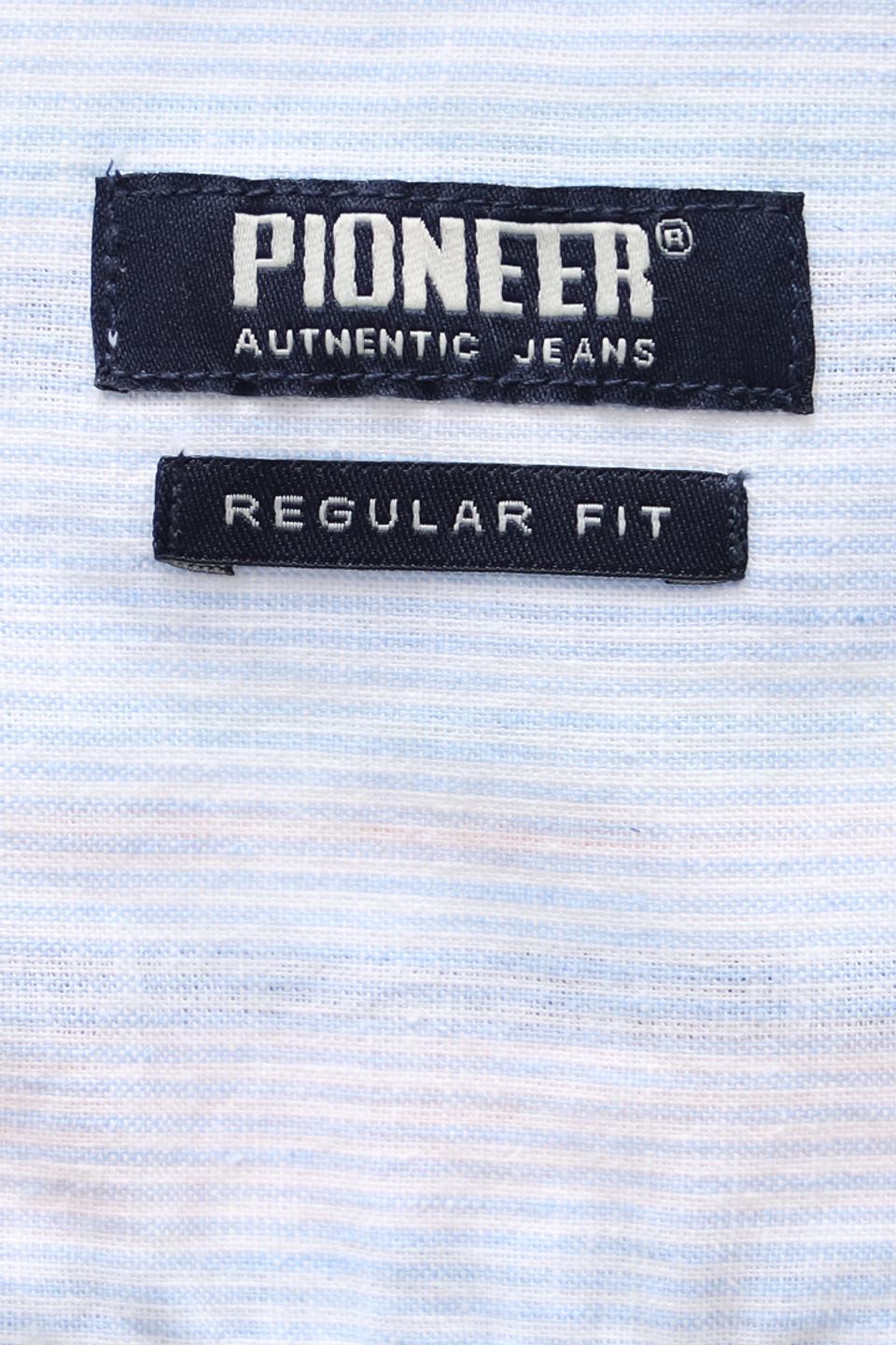 Рубашка кр Pioneer в полоску