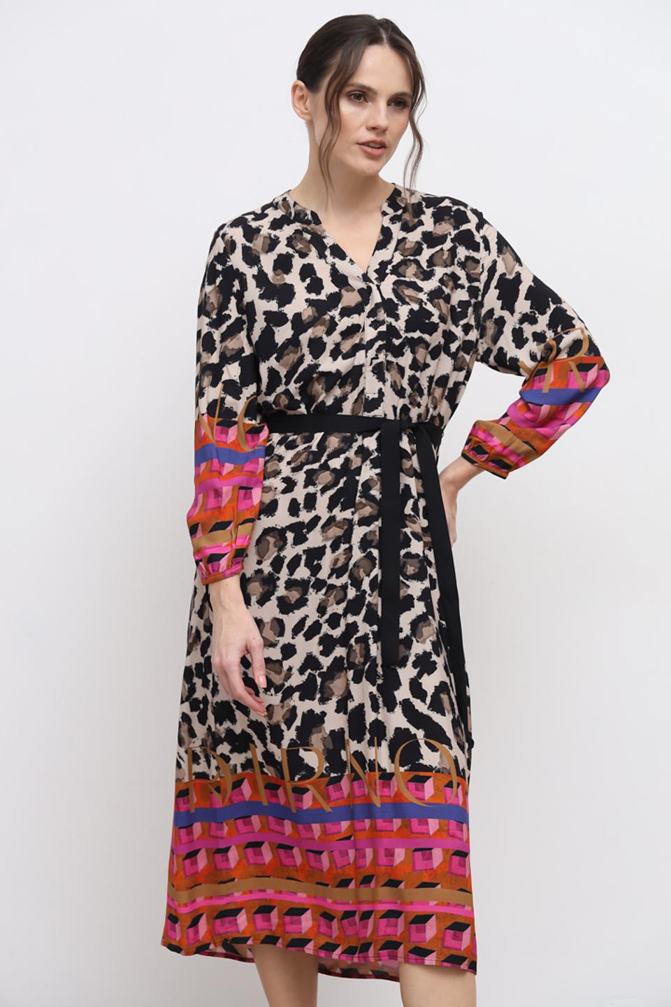 Платье Catnoir леопард с принтом