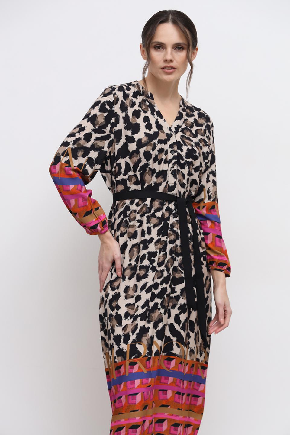 Платье Catnoir леопард с принтом