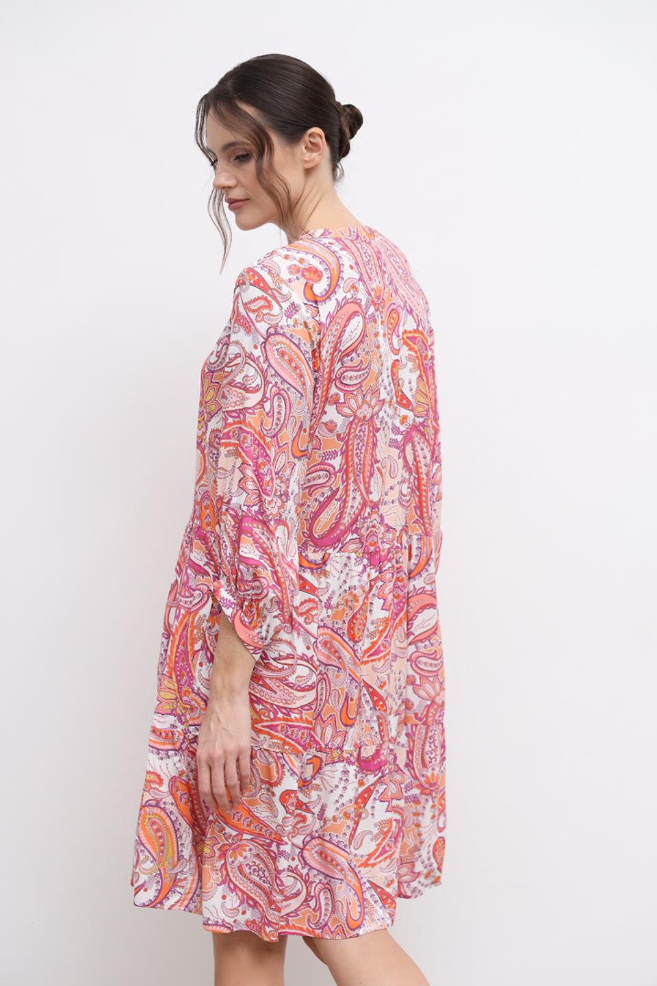 Платье SE Stenau с павлиньим принтом