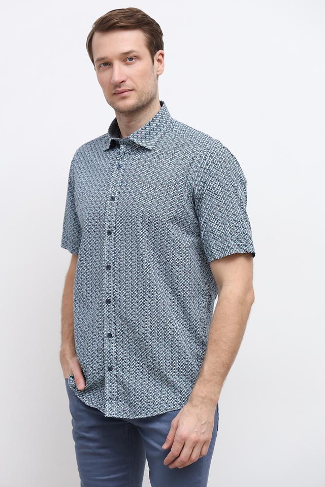 Рубашка кр Casa Moda с принтом