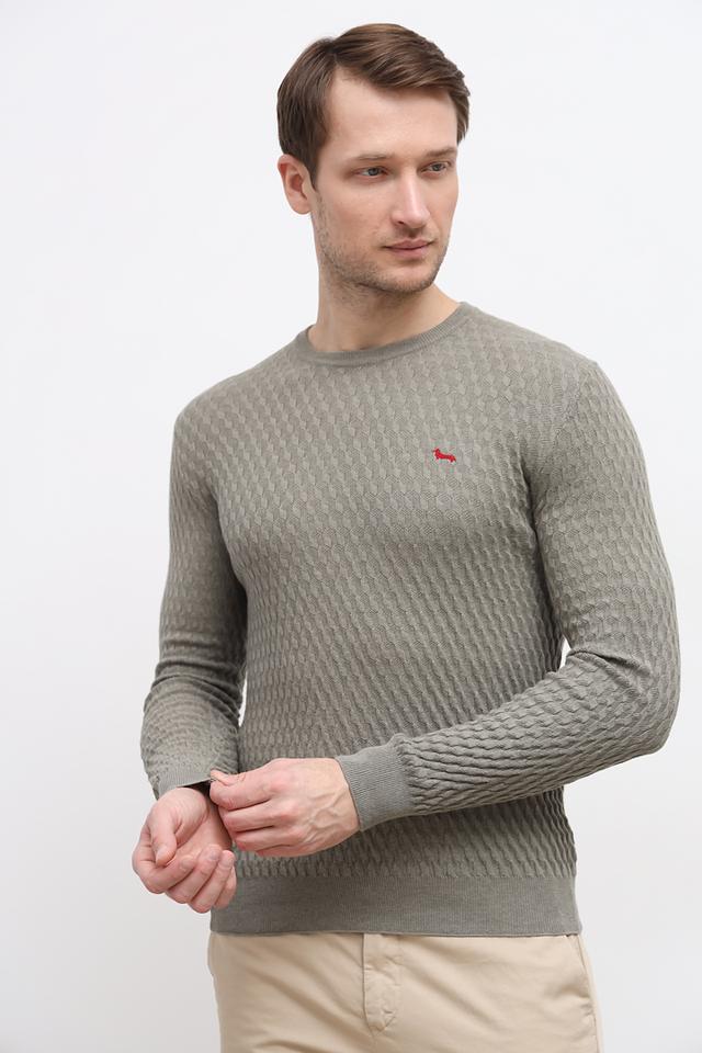 Пуловер Harmont & Blaine серый