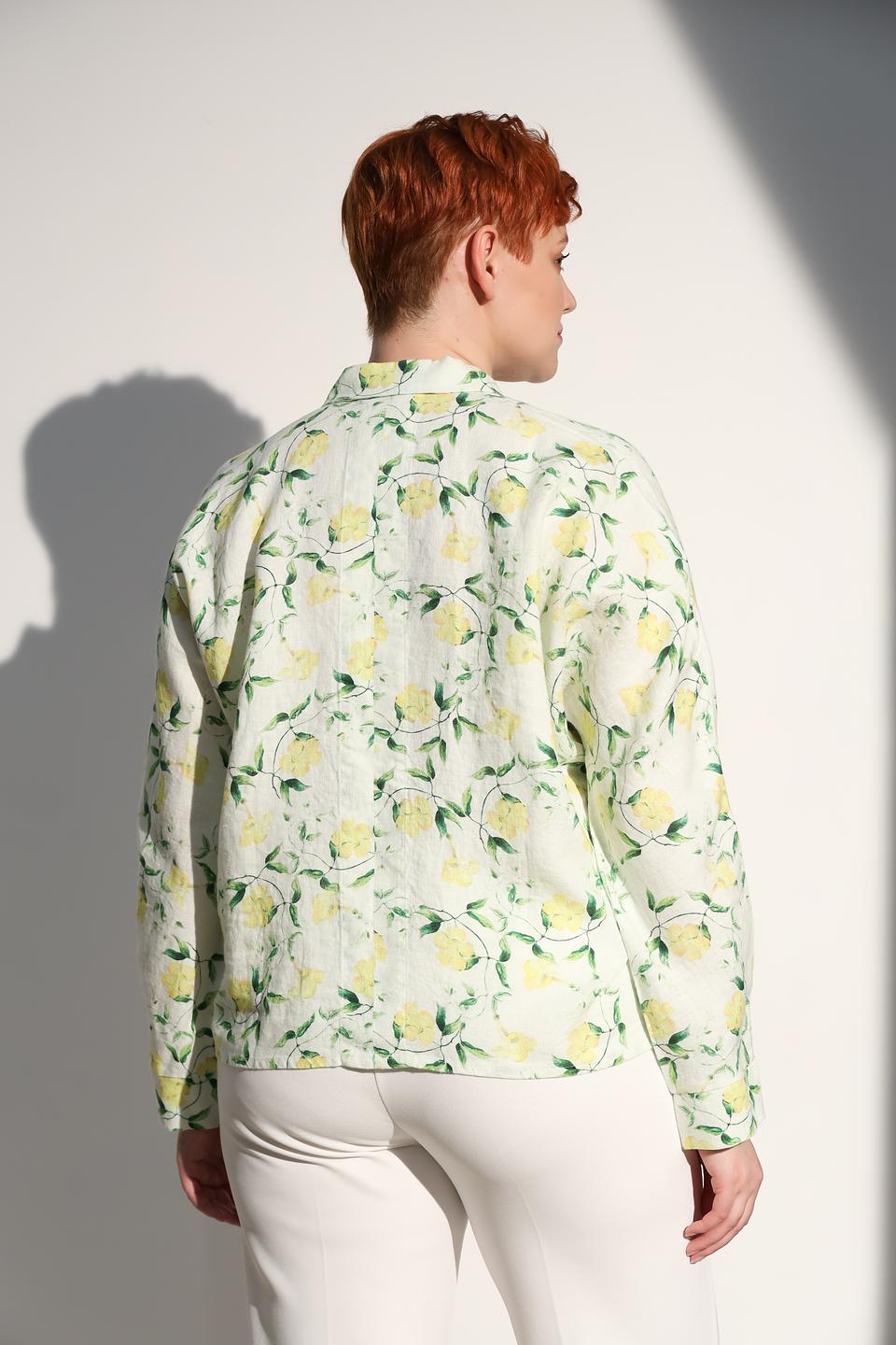 Рубашка Lisa Campione с цветочным принтом