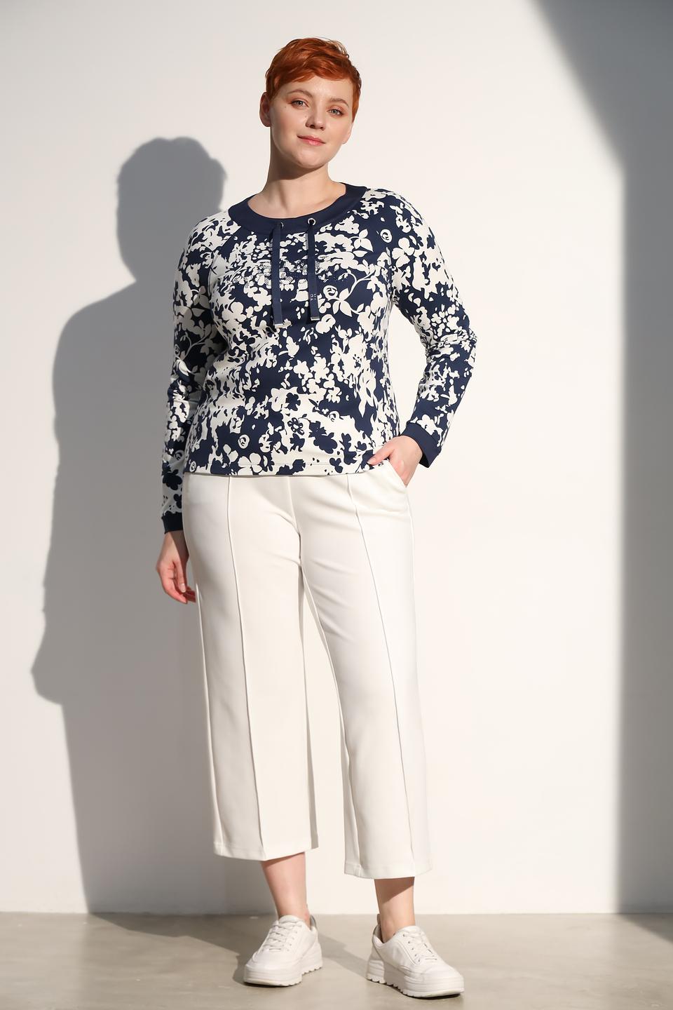 Блуза Thomas Rabe с цветочным принтом