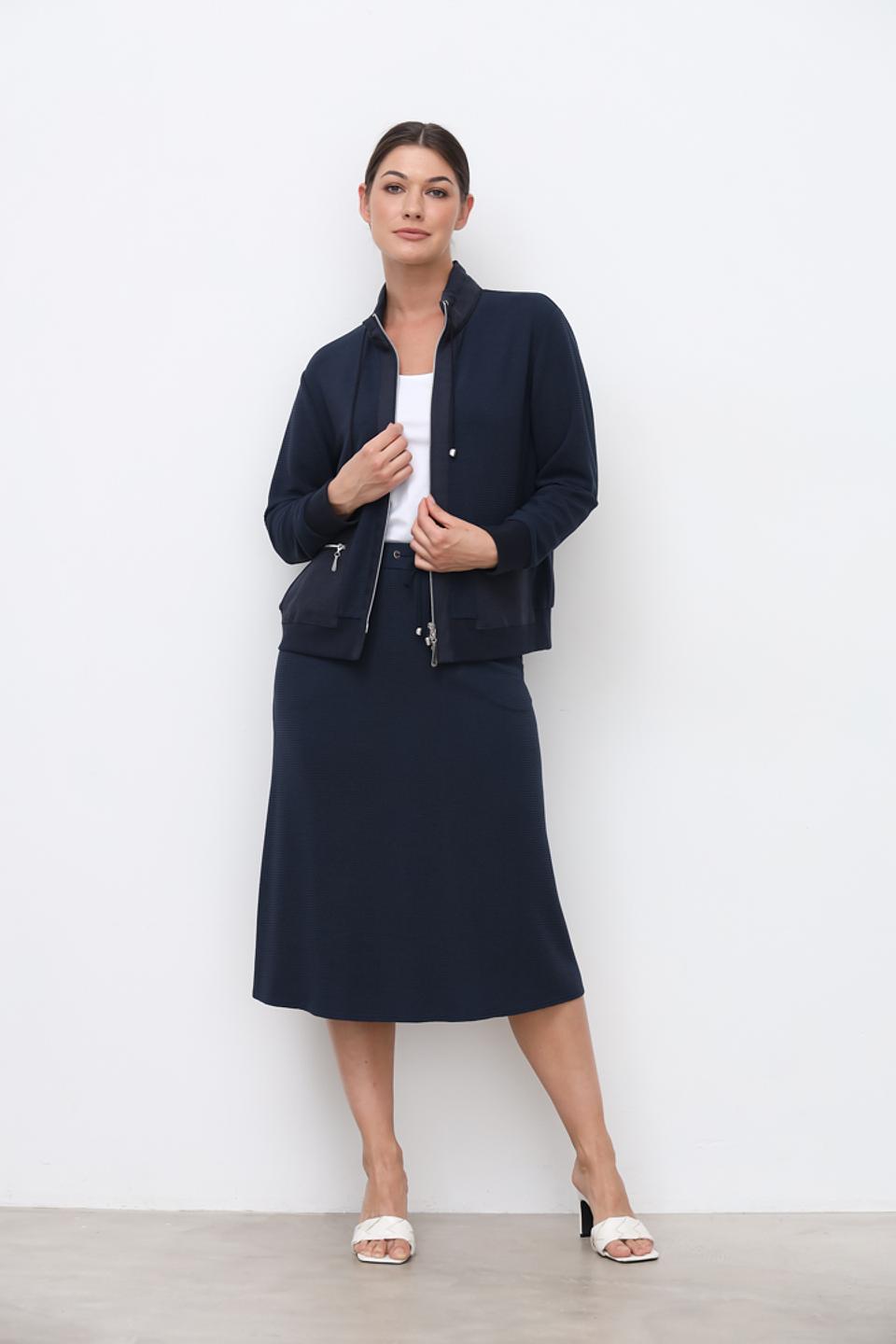 Жакет Sommer mann приталенный синий