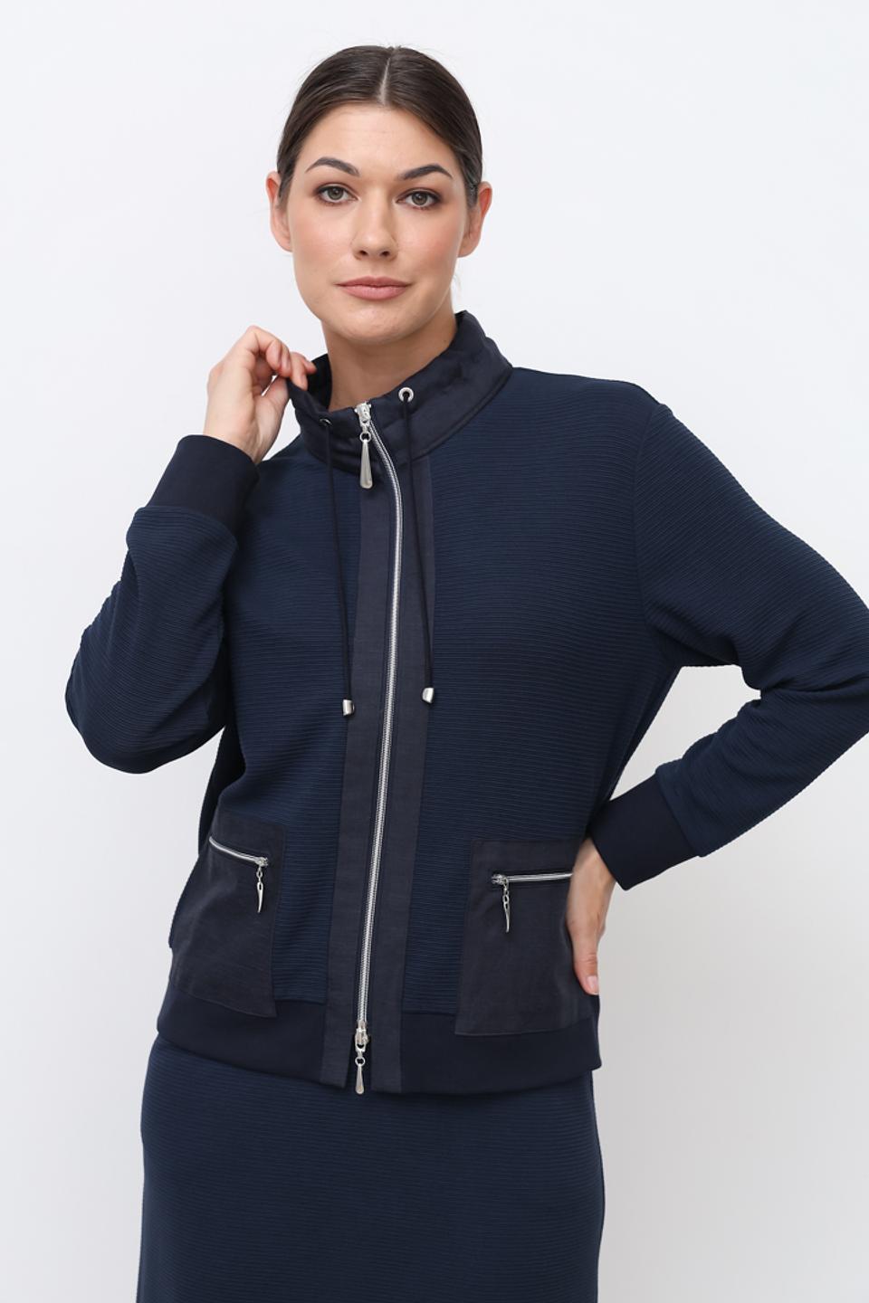 Жакет Sommer mann приталенный синий