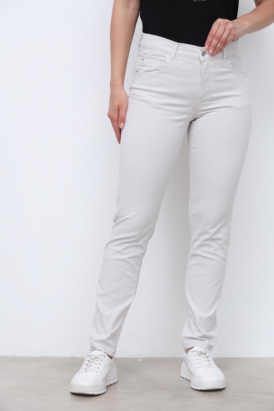 Брюки Angels прямого кроя бежевые