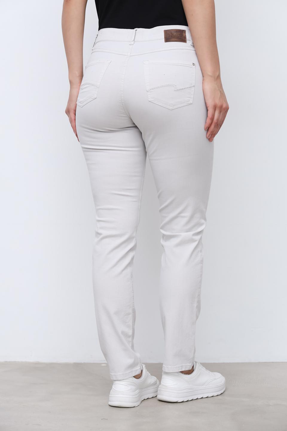 Брюки Angels прямого кроя бежевые