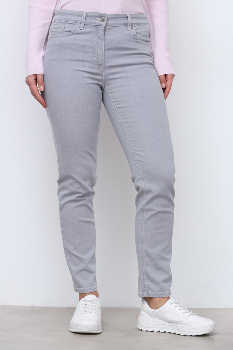Джинсы Zerres серые слим
