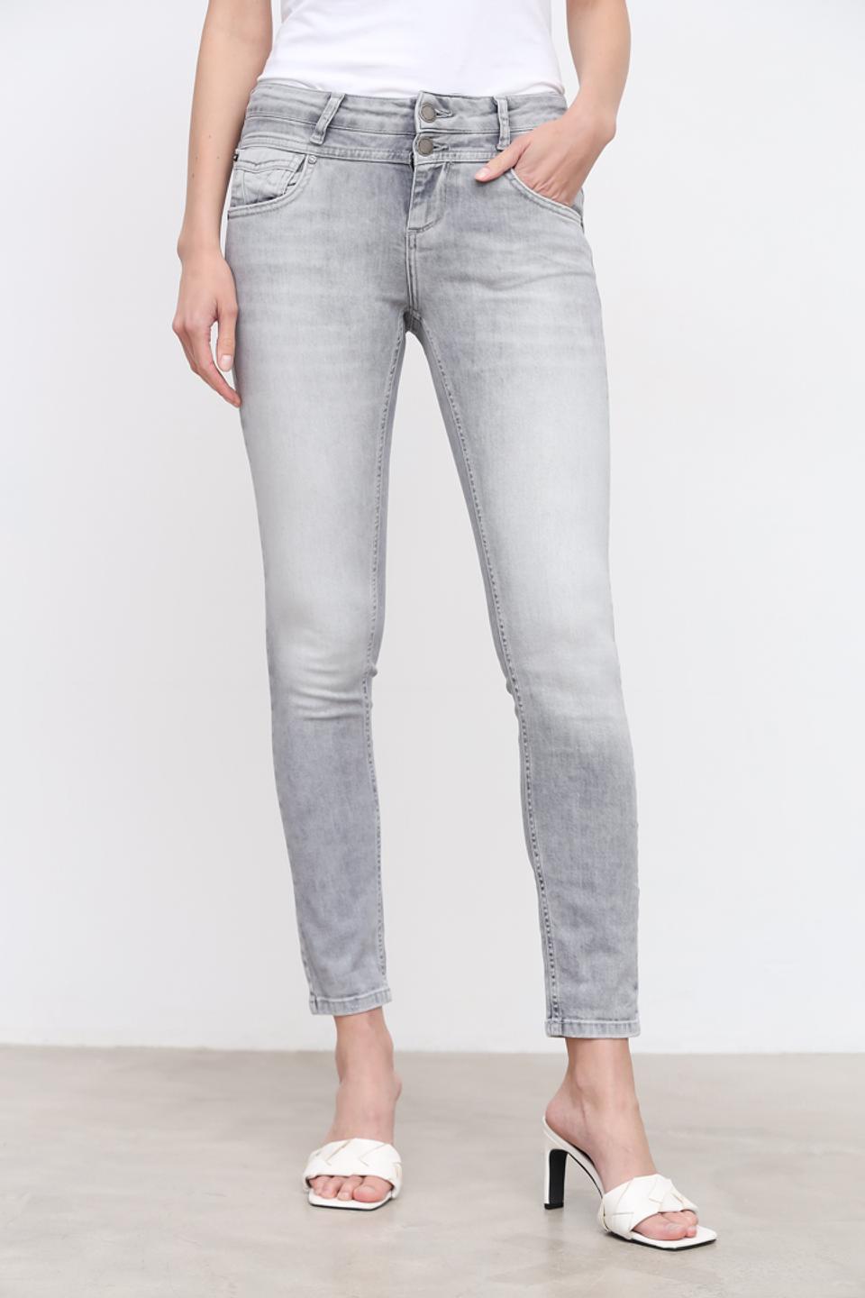 Джинсы скинни Zhrill серые
