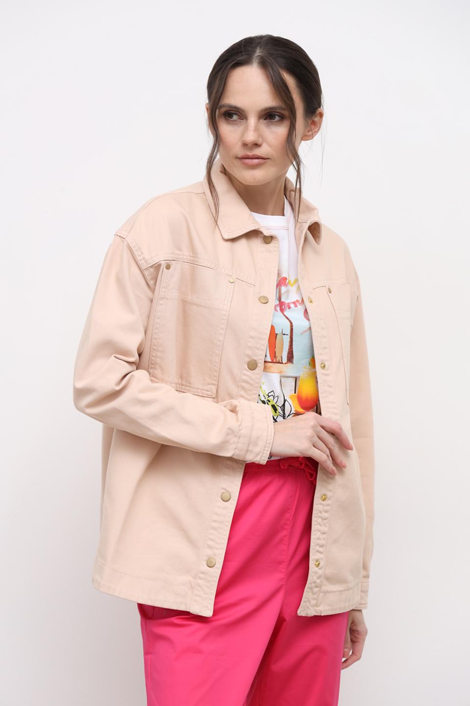 Жакет Zhrill бежевый оверсайз