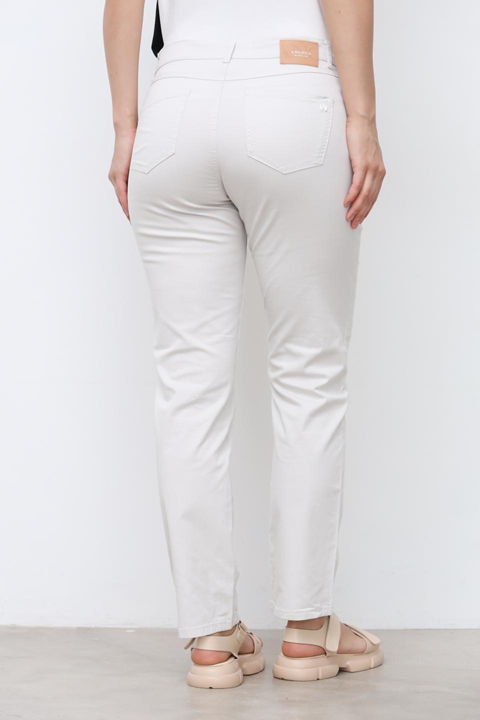 Брюки Angels прямого кроя белые