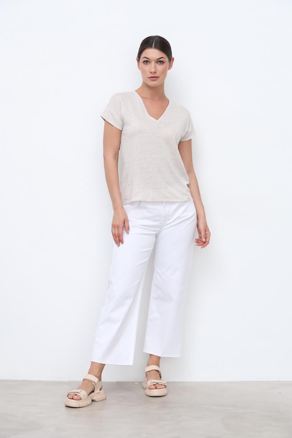 Джинсы Angels прямые белые