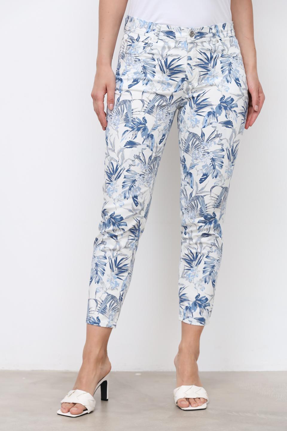 Брюки Angels с цветочным принтом