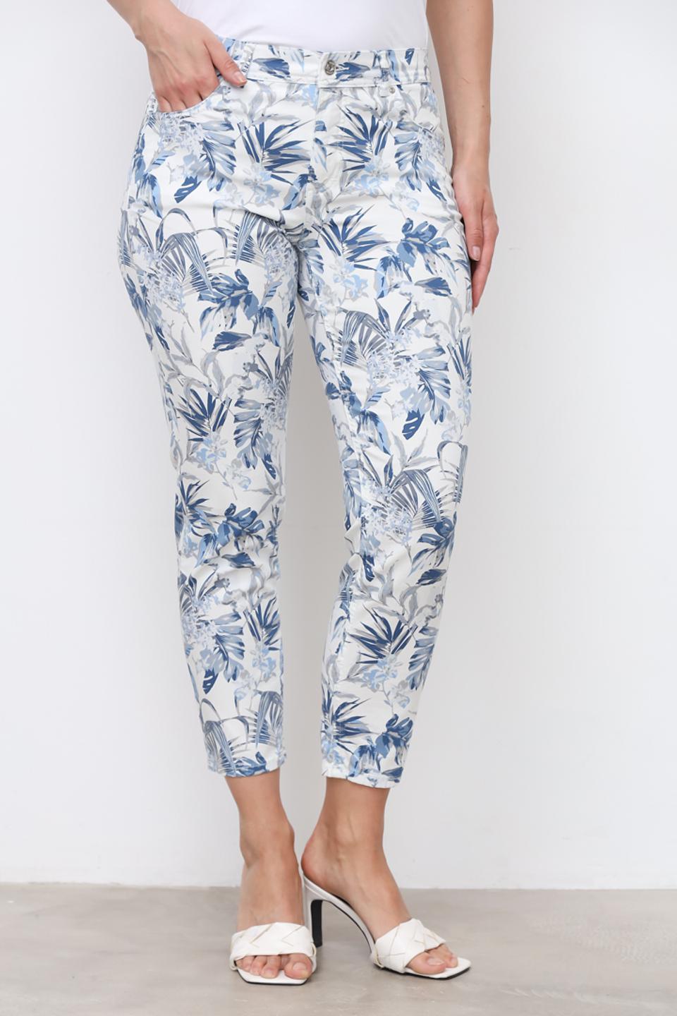Брюки Angels с цветочным принтом