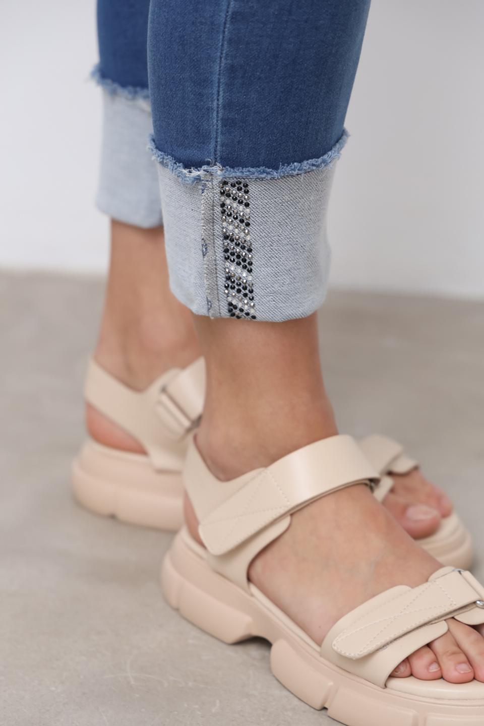 Джинсы Tuzzi с потертостями