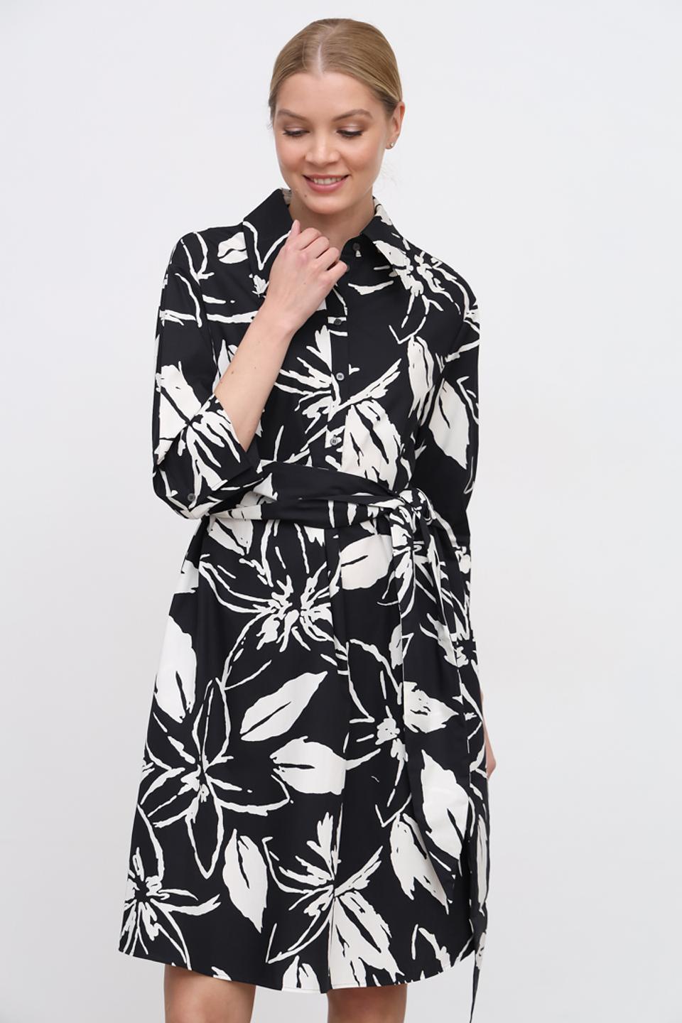 Платье Luisa Cerano с цветочным принтом