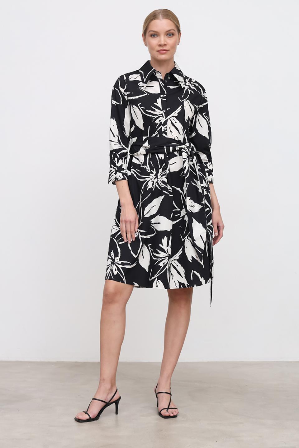 Платье Luisa Cerano с цветочным принтом