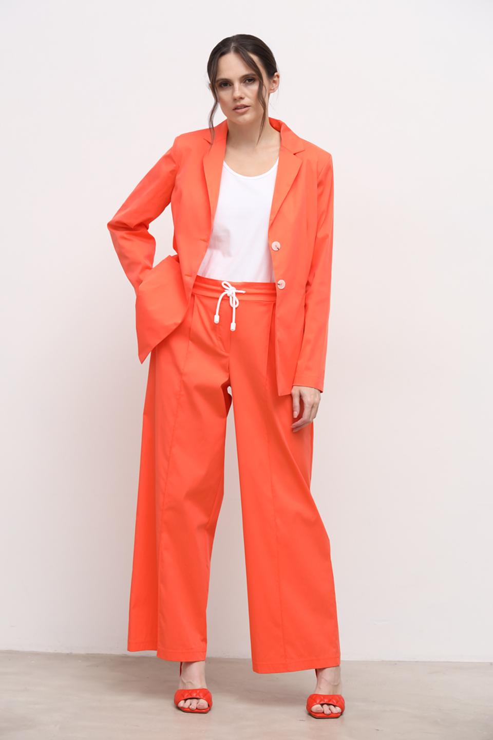 Жакет You Just White оранжевый