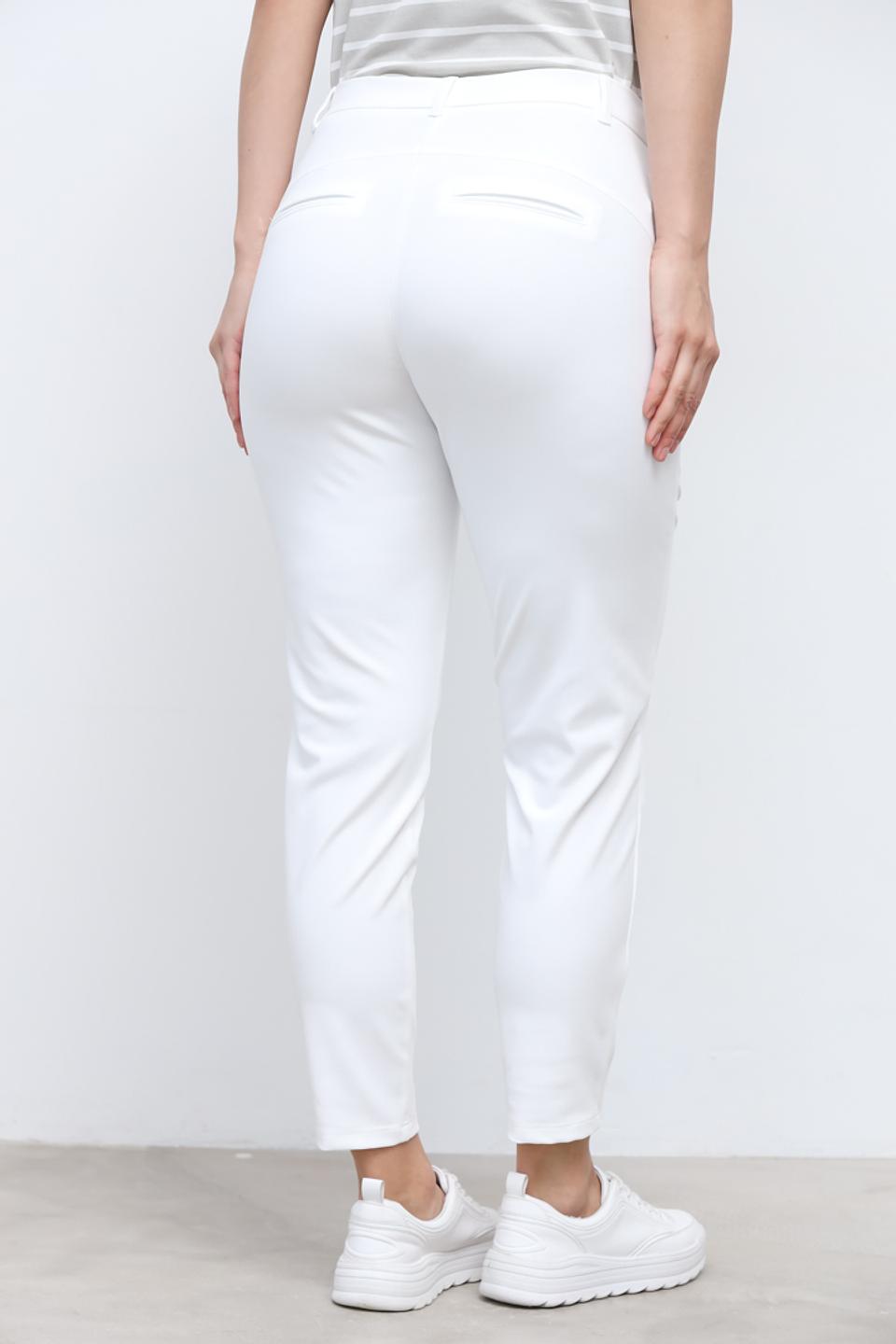 Брюки Tuzzi белые приталенные