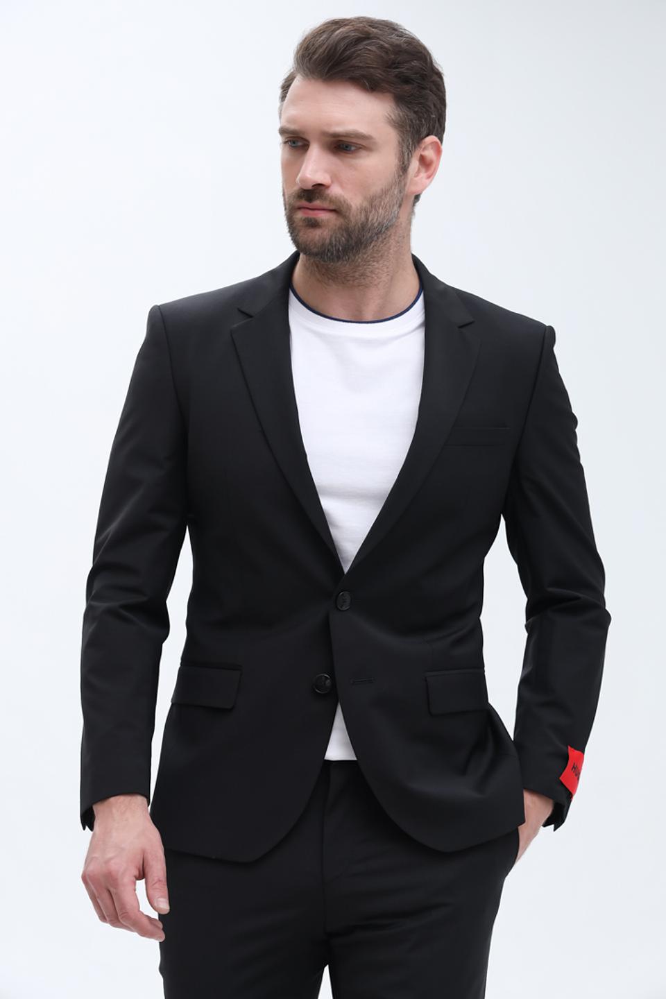 Костюм классический Hugo чёрный