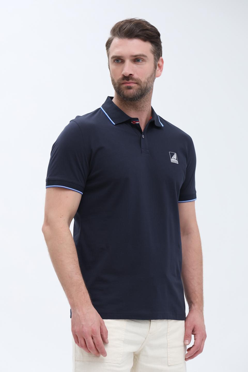 Поло Sea Barrier с логотипом