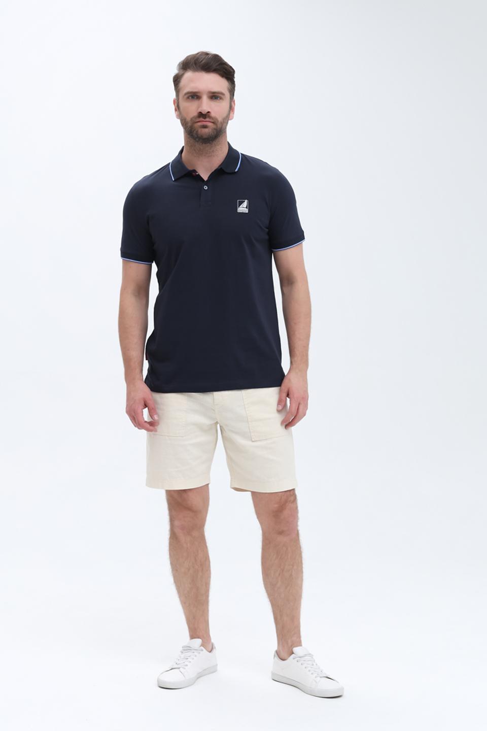 Поло Sea Barrier с логотипом