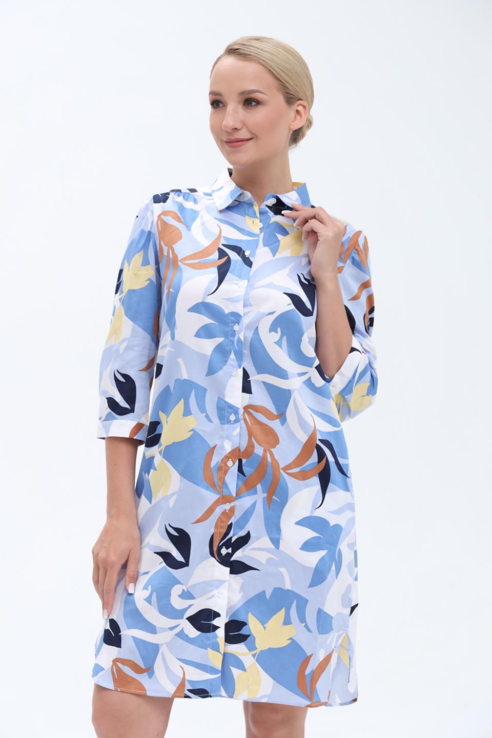 Платье Olsen с цветочным принтом