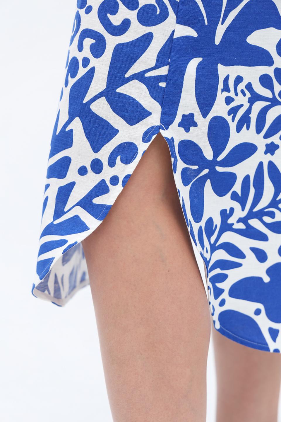 Платье Oui с цветочным принтом