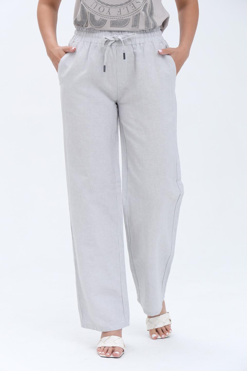 Брюки Zhrill серые прямые