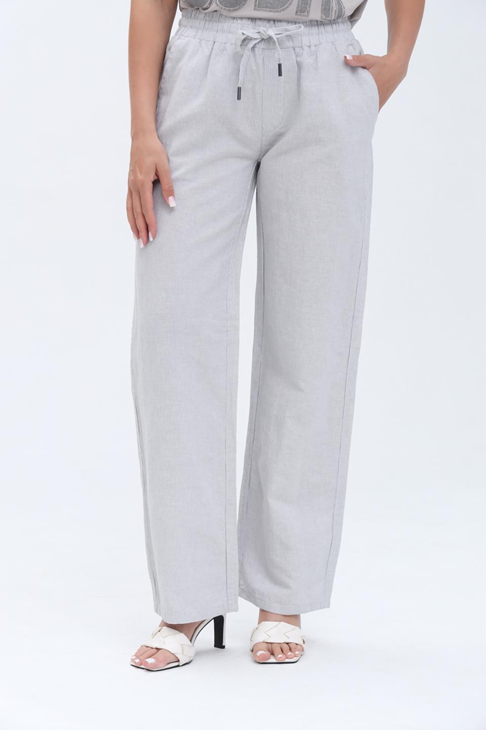 Брюки Zhrill серые прямые