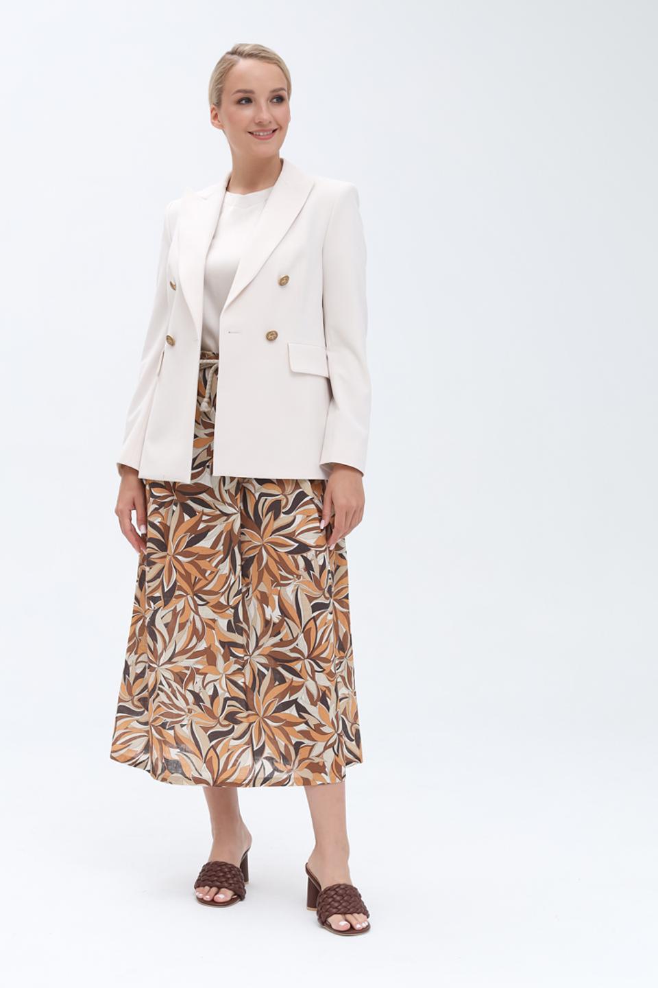 Жакет Luisa Cerano приталенный, бежевый