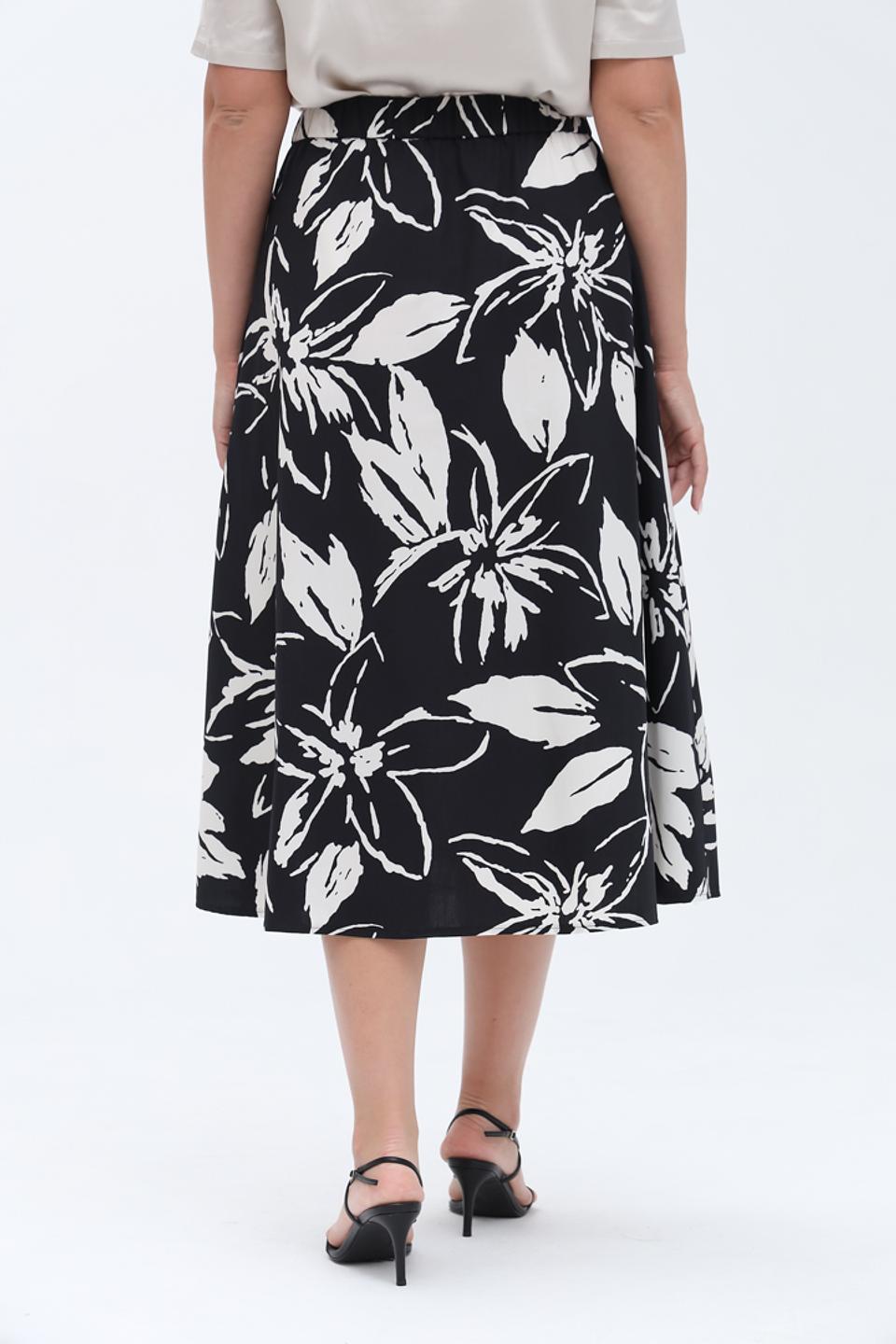 Юбка Luisa Cerano с цветочным принтом