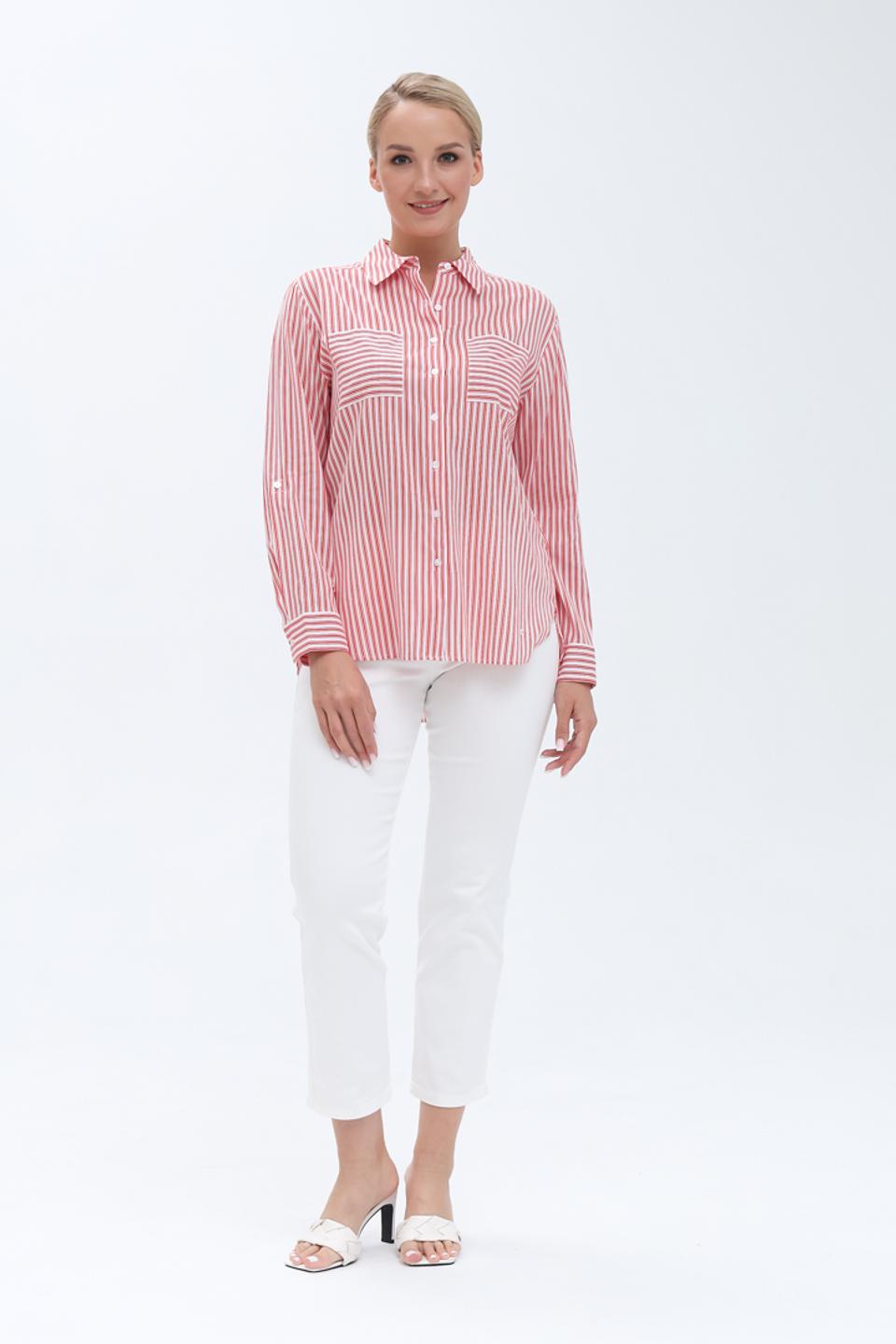 Рубашка Olsen в полоску