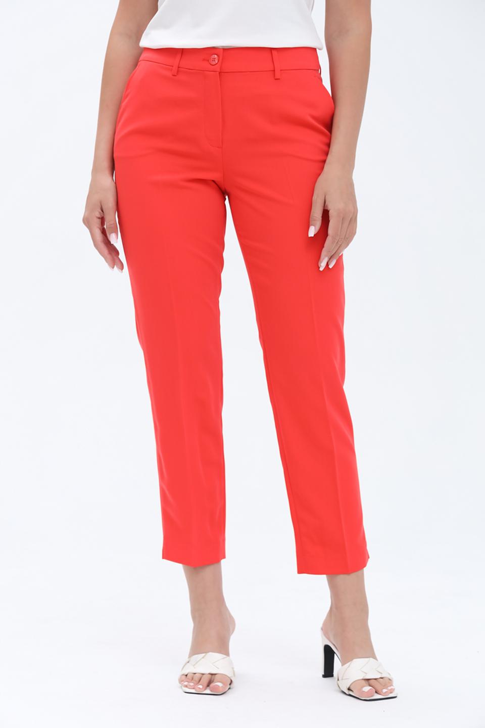 Брюки классические Olsen коралловые
