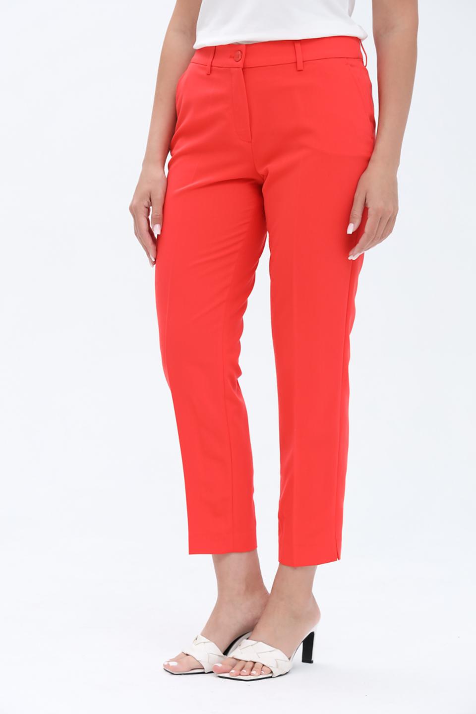 Брюки классические Olsen коралловые