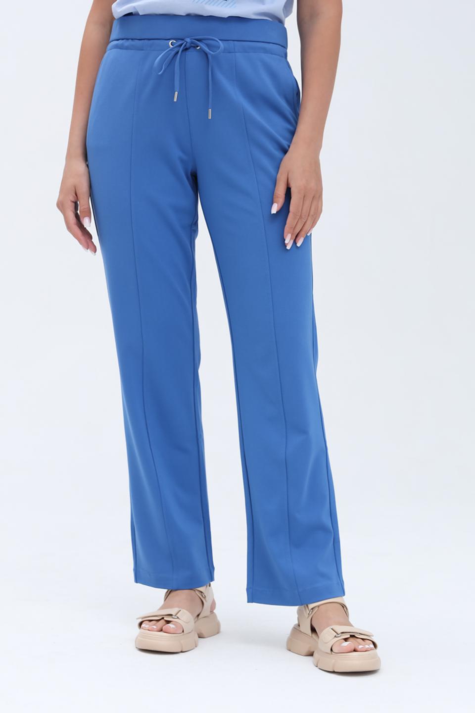 Брюки трикотажные Olsen голубые