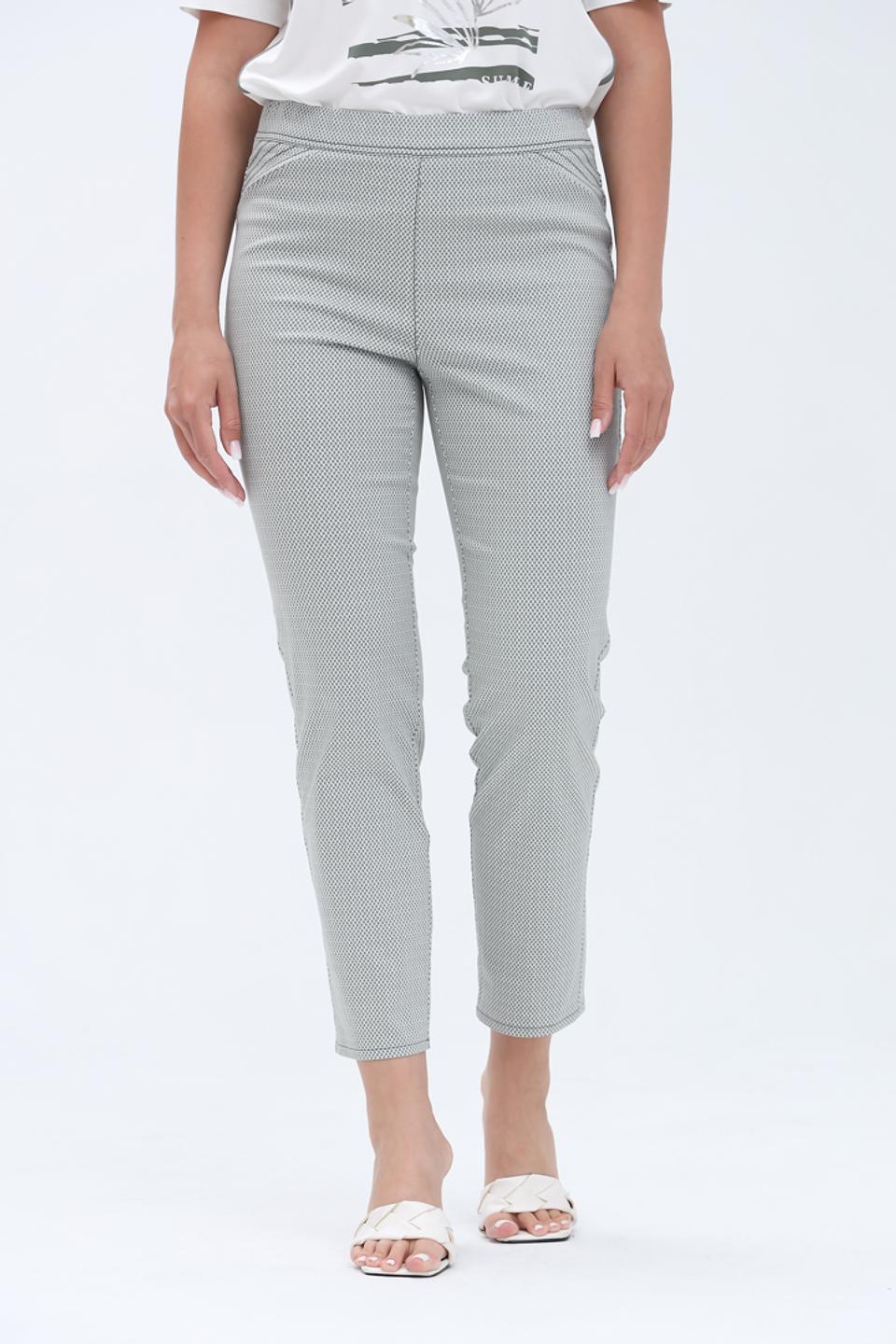 Брюки Frank Walder в клетку серые