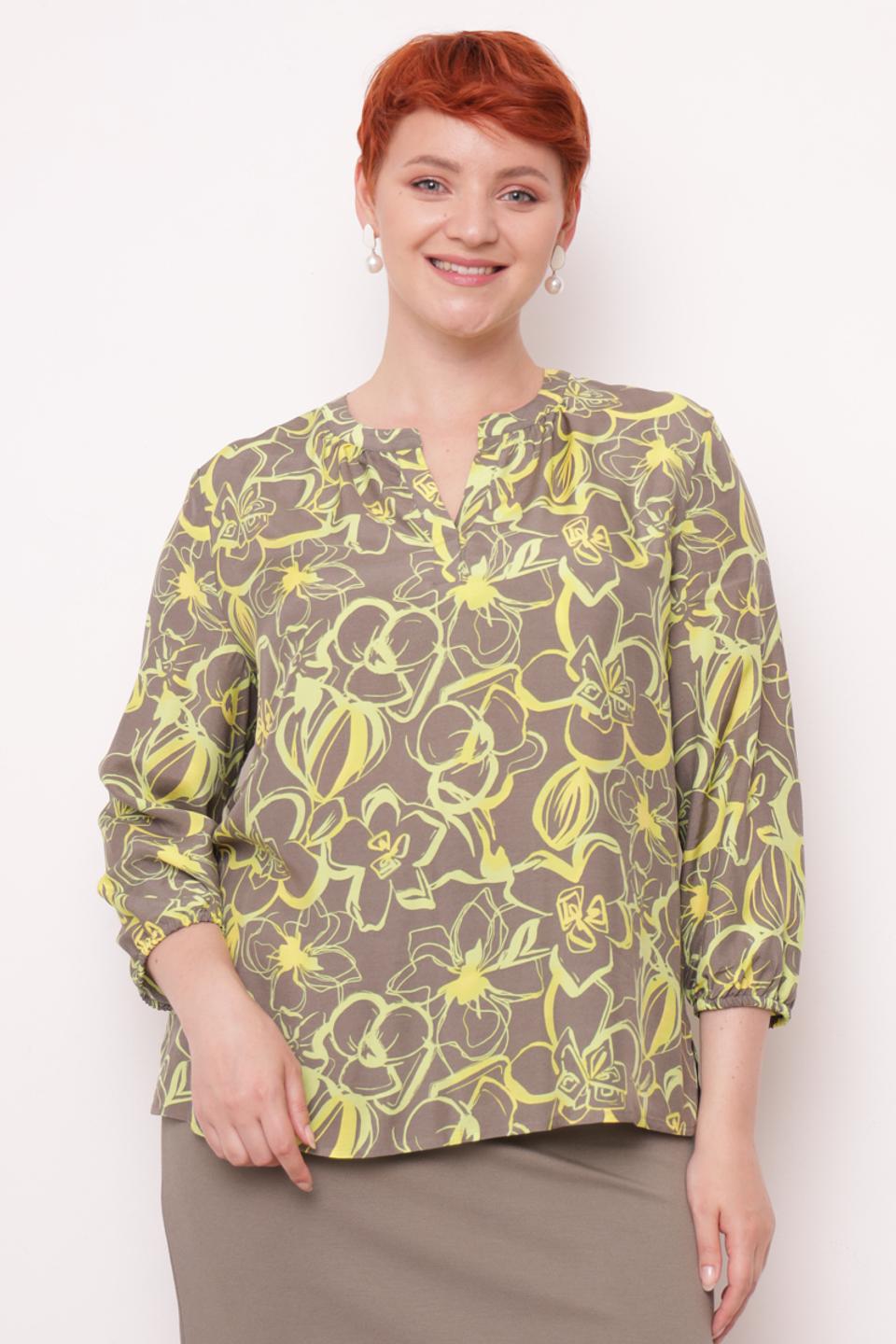 Блуза Thomas Rabe с цветочным принтом