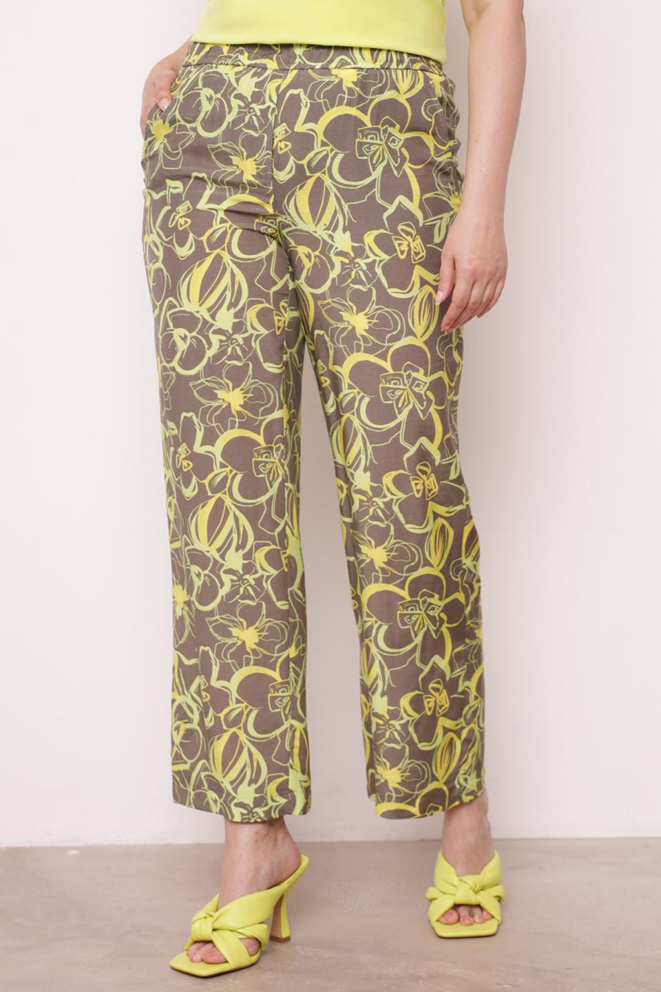 Брюки Thomas Rabe с цветочным принтом