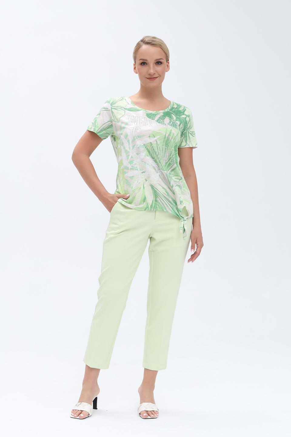 Футболка Monari с тропическим принтом