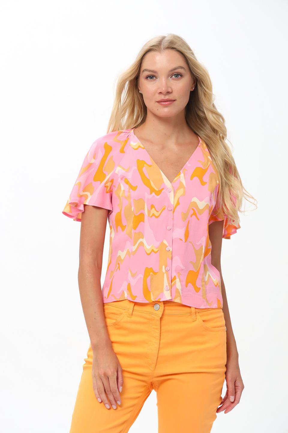 Блуза Tom Tailor с принтом