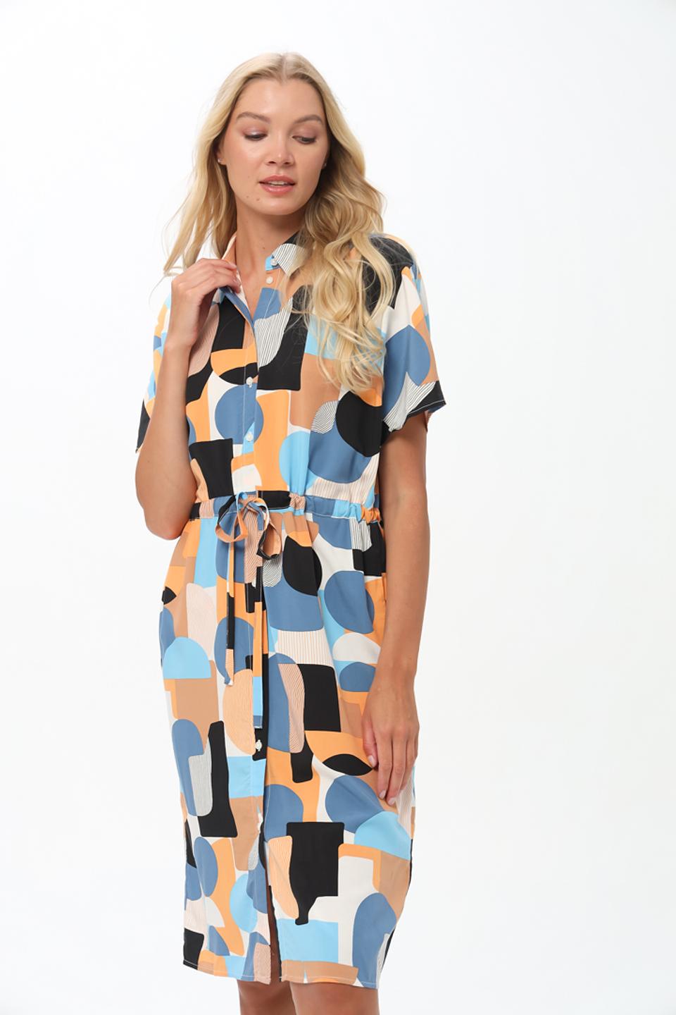 Платье Tom Tailor с геометрическим принтом