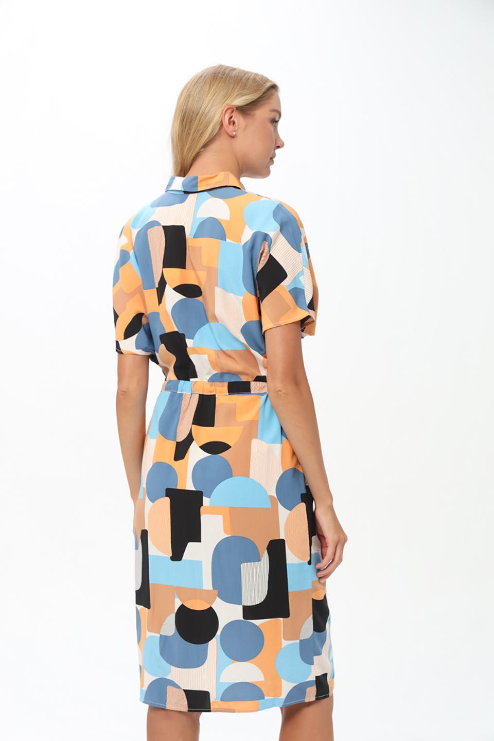 Платье Tom Tailor с геометрическим принтом